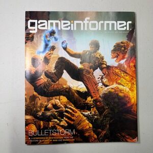 Game Informer Magazine Bulletstorm Cover Story Issue Video Game Collectible